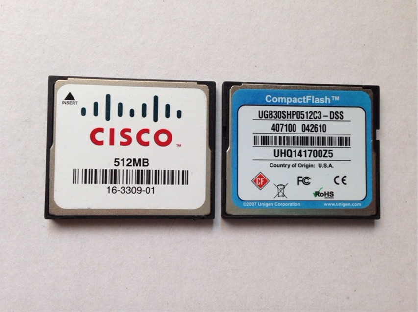 Original American production Cisco CISCO CF 512MB router CNC memory card
