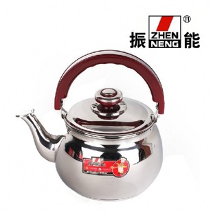 Vibration energy 5L 6L stainless steel burning water pot automatic whistling whistling gas hot water pot gas large capacity lifting pot-Taobao