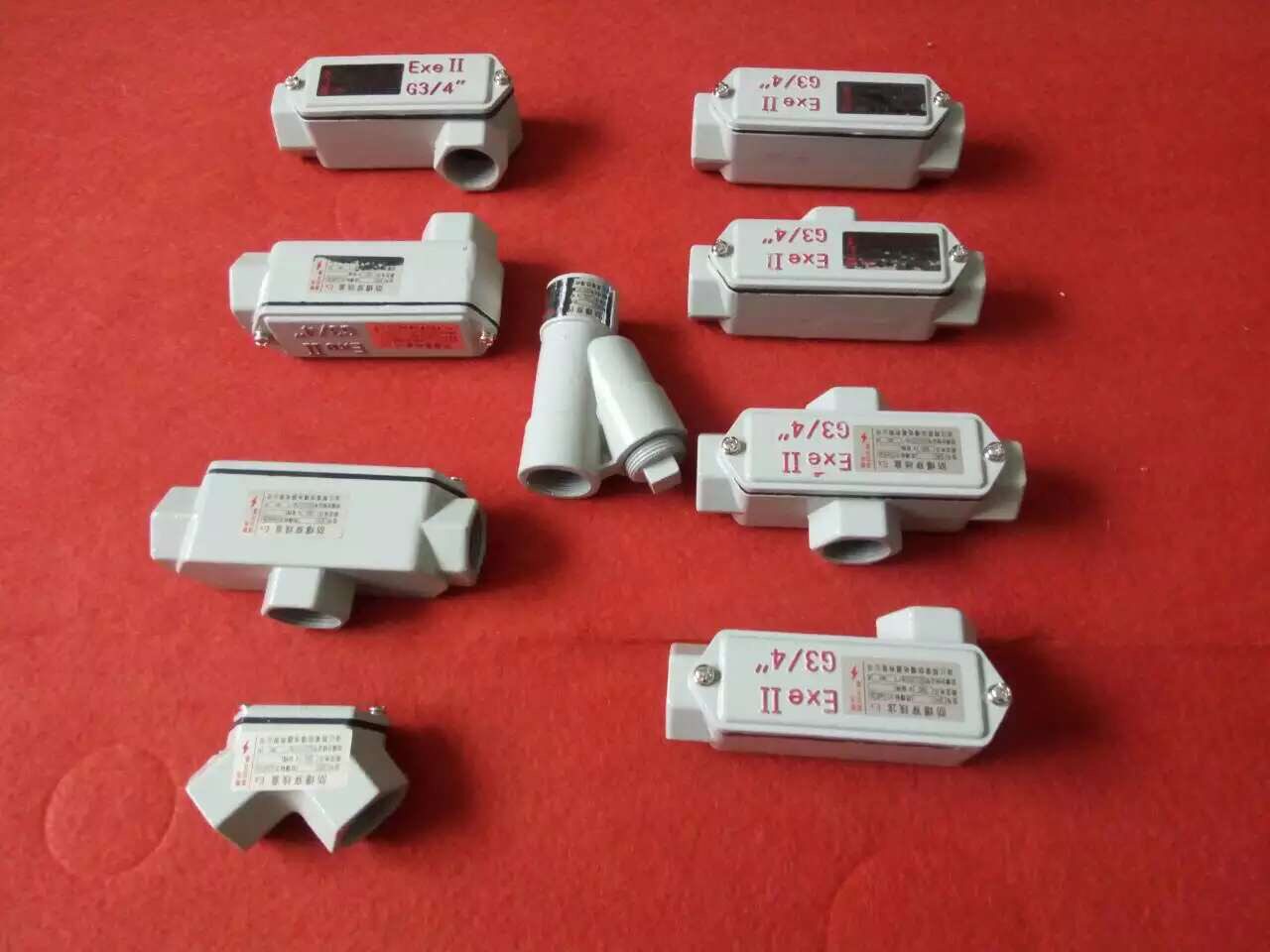 Manufacturer supply BHC explosion proof wearing wire box explosion-proof junction box explosion-proof tee explosion proof box 1 2 3 4 1 inch