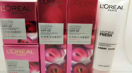 L＇oreal/欧莱雅欧莱雅4件套特润凝霜+膜力霜+膜力水+洁面膏+保湿