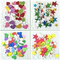 Kindergarten classroom environment wall stickers arranged decoration star wall pattern foam pentagon with backglue