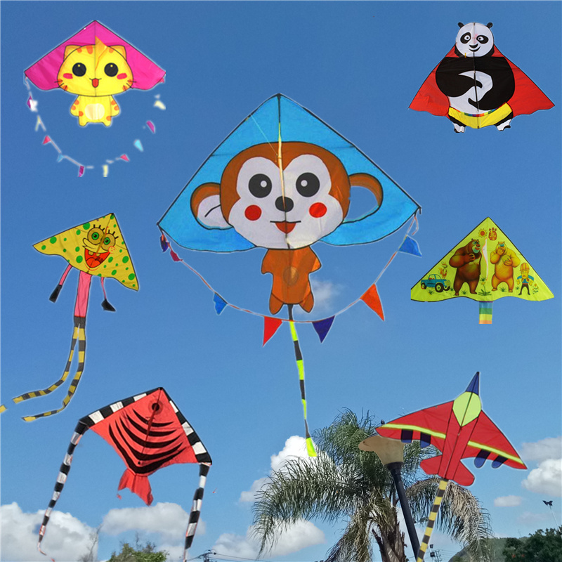 Weifang Children's Kite Reel Easy Flying Breeze Cartoon Adult Eagle Aircraft Butterfly