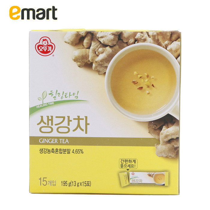 EMART易买得 韩国进口OTTOGI奥士基生姜茶13g*15袋 驱寒暖宫