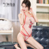 Sexy tạp dề sling người lớn cám dỗ nóng soo đồ lót phù hợp với nightdress phụ nữ ren sexy minh bạch đồ ngủ Bellyband