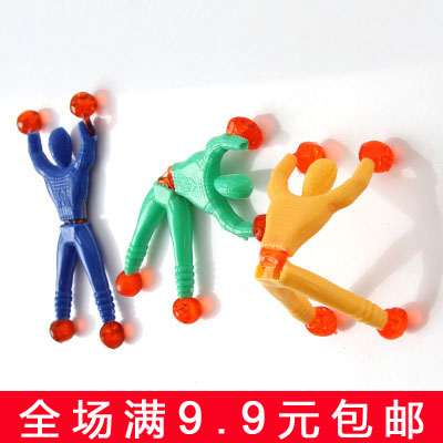 Magical somersault wall climbing spider man children's toy climbing man rock climbing villain child whole person stall supply