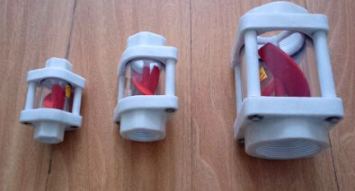 Impeller plastic PVC mirror plastic water flow indicator propeller flow indicator oil flow indicator