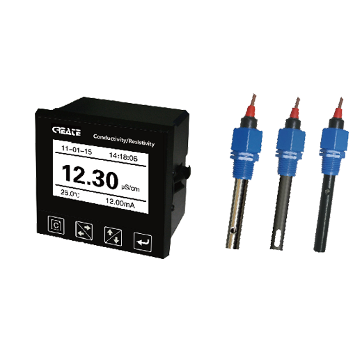 Kerida CCT-8300 large range conductivity TDS resistivity temperature meter transmission controller direct sales