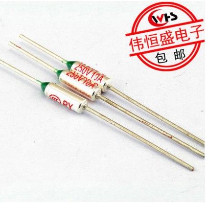 10 valence temperature fuse 185 degrees 10A 250V electric cooker fuse temperature insurance tube