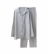 Mùa xuân và mùa hè các cặp đôi đồ ngủ bằng vải bông gạc cho nữ dài tay cotton hai lớp cotton dịch vụ tại nhà màu trơn nam Nhật Bản đơn giản bộ pijama Cặp đôi