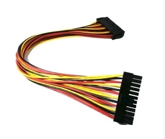 24pin power extension cord main board power lengthened line 24 pin power extension male to bus 28CM 