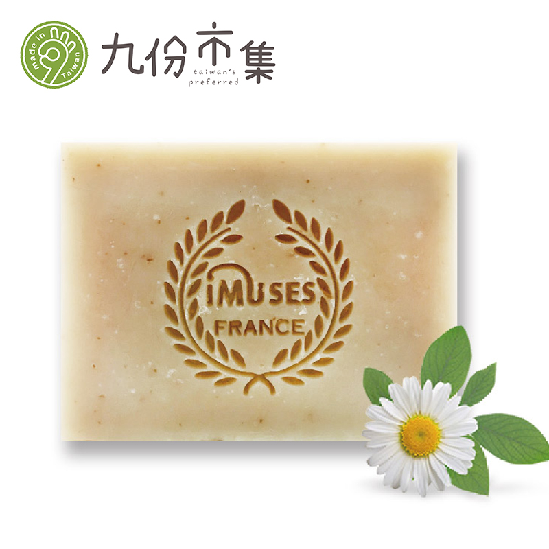 iMuses-洋甘菊蜂蜜手工皂100g*1入 （清洁毛孔舒缓保湿）