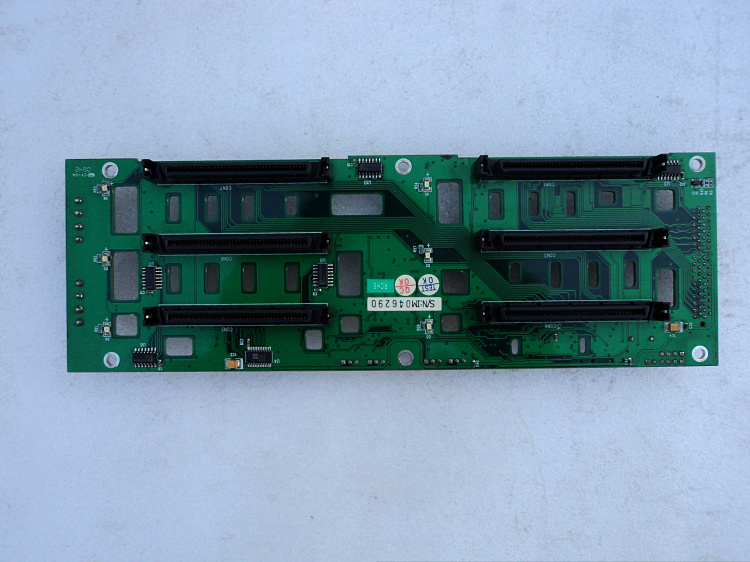 Space Journal AISINO 5210D server 6 disk SCSI hard disk backboard spot