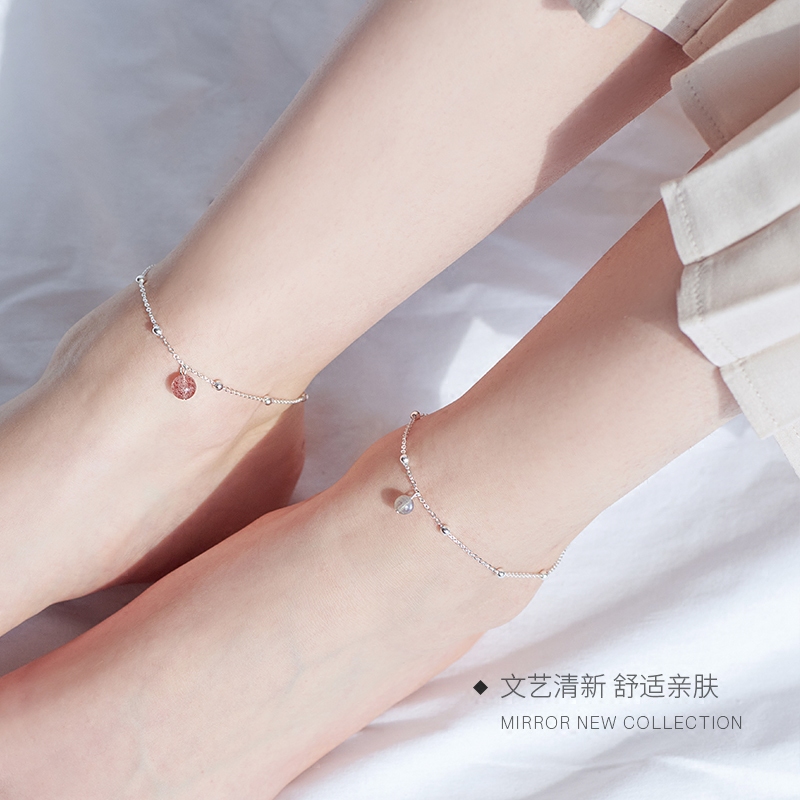 Bracelet de cheville Femme en Argenterie - Ref 3103494 Image 3