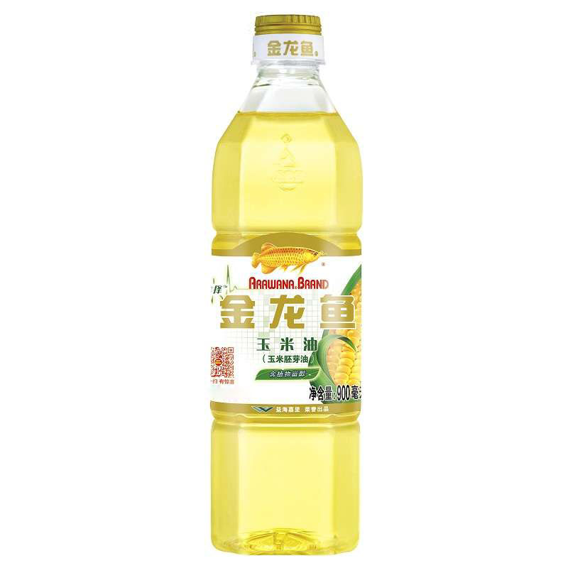 【天猫超市】金龙鱼 玉米油900ml/瓶 食用油 非转基因压榨油