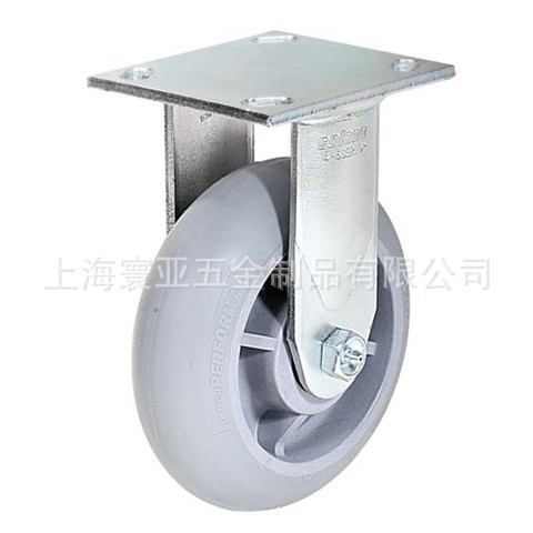 Wheel Keshun caster colson artificial rubber (gray round edge) universal wheel 4-6109-559