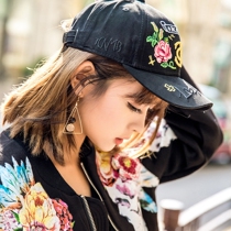 ICNMB embroidered baseball cap womens summer leisure hat Mens fashion brand Korean version of the wild face small shade cap