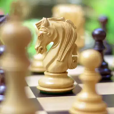 Imported chess solid wood large wooden chess pieces Rosewood boxwood collection gift home decoration