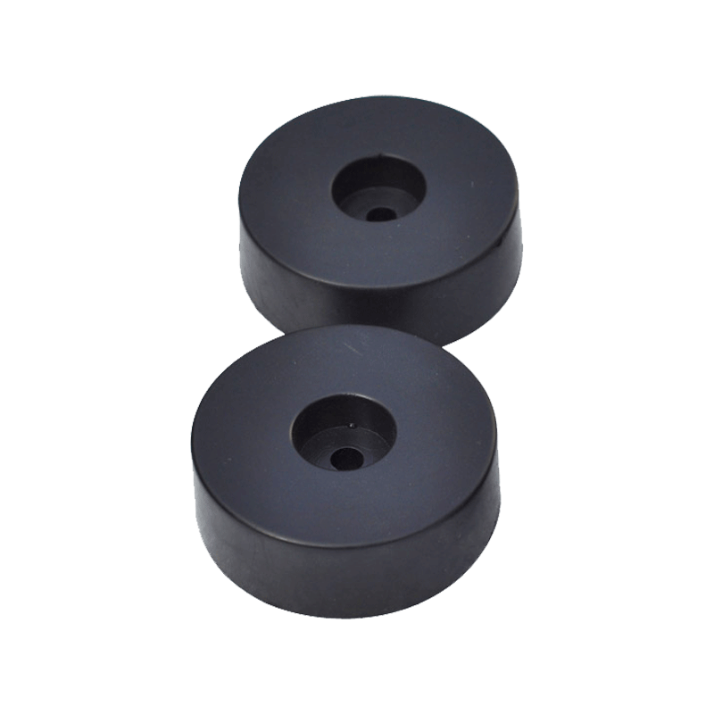45 * 15mm professional stage speaker rubber pad sound shock absorbing cushion furniture power amplifier heightening cushion