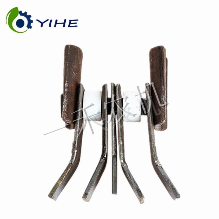 Tractor rotary tiller accessories yak throwing knife five-piece hammer change knife straw returning machine crushing blade alloy wear-resistant
