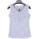 Lace camisole women's new 2023 popular half-high collar fake collar inner bottoming shirt versatile hollow top