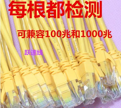 Xin pier speed Darnet route ultra five types of computer pure copper finished product outdoor internet connection line cat5 jumper oxygen-free copper