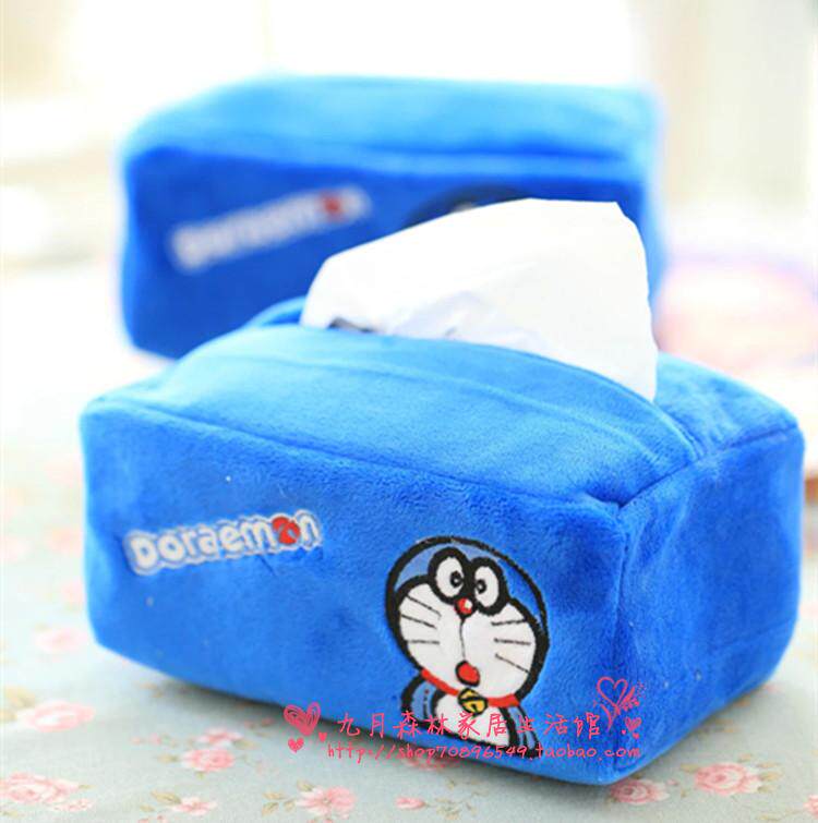 Doraemon jingle cat Doraemon creative cartoon tissue set tissue box tissue box car tissue set