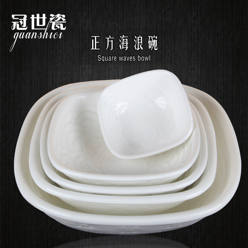 Creative Ceramic Bowl Hotel Cutlery Items Large Size Soup Bowl Soup Pot Soup Pot Water Cooking Fish Bowl Rice Shop Super Size Soup Bowl-Taobao