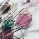 Hàn Quốc Harajuku chic gió biển phim đồng bằng kính râm nữ thời trang Hàn Quốc hipster hoang dã ins kính râm nam kính tom ford Kính đeo mắt kính