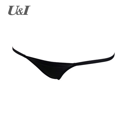 U＆I丁字裤女日系薄款透明弹性冰丝性感迷你超低腰透气T内裤-tmall.com天猫