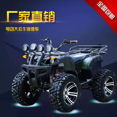 Differential motor 60V72V electric big bull ATV four-wheel electric vehicle 1000-2200w double seat