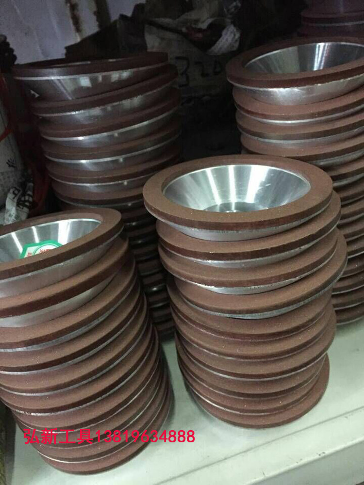 Diamond grinding wheel sheet grinding light sheet straight side hypotenuse bowl-shaped diamond sand grinding wheel