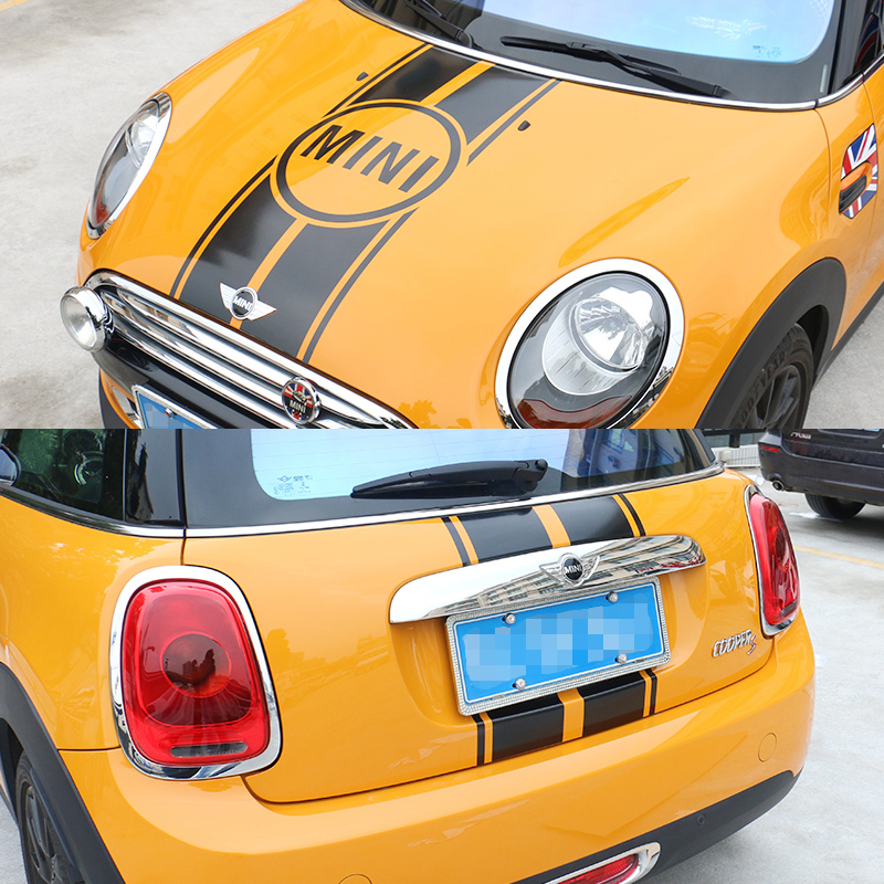 宝马迷你mini车贴 cooper countryman R56 F56 引擎机盖贴纸拉花