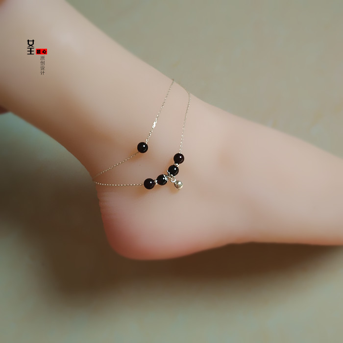 Chaine de cheville Femme en Argenterie - Ref 3104524 Image 1