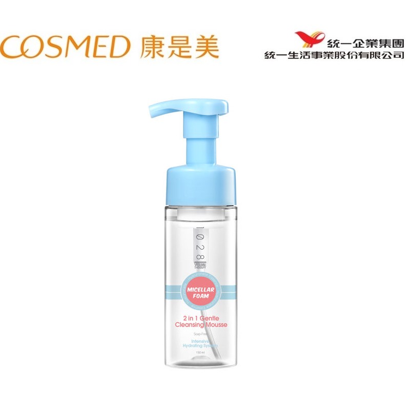 统一康是美1028深层洁净洗卸泡泡慕丝150ml