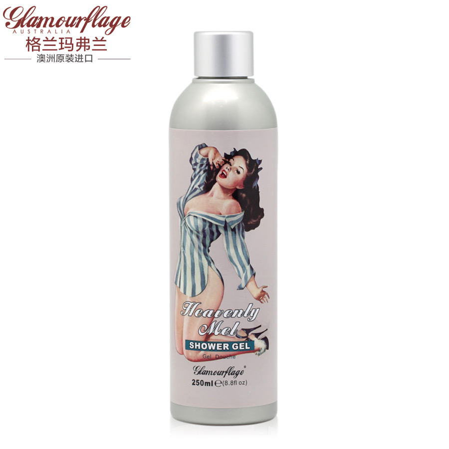 澳洲进口格兰玛弗兰美眉儿沐浴啫喱250ml 清洁肌肤舒缓 柑橘清香