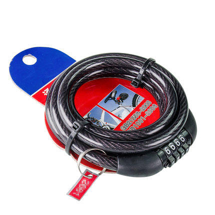 Phoenix Permanent Children Mountain Bike Baby Carrier Universal Accessories Car Lock Anti-theft Lock Steel Cable Lock Code Lock-Taobao