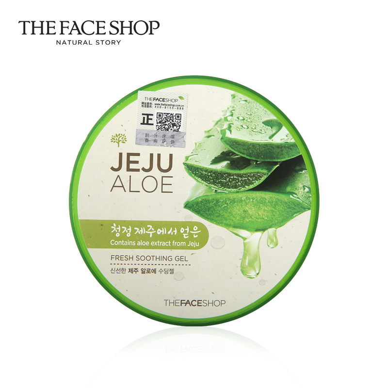 The Face Shop 面霜 芦荟舒缓嫩肤啫喱补水保湿官方