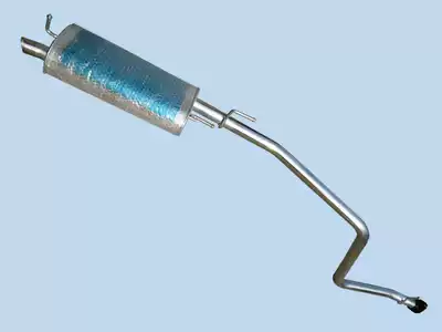 Chery QQ6 rear section exhaust pipe stainless steel car silencer) silencer) Chery QQ6 exhaust pipe