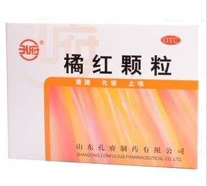 孔府 橘红颗粒 11g*6袋 清肺 化痰止咳 痰热咳嗽 痰多 口干 RK