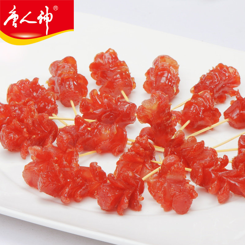 【天猫超市】唐人神玲珑肉枣100g猪肉粒湖南特产美食餐桌火锅必备