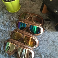 Kính cường lực xuất khẩu cao cấp Kính râm cưỡi kính râm Harley retro kính xe máy - Xe máy Rider thiết bị bó gối aolikes