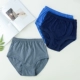 Đồ lót trung và già của nam giới cotton cộng với phân bón tăng cha quần short eo cao cũ lỏng kích thước lớn tóm tắt cotton quần lót eo cao định hình Eo cao