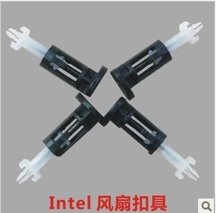 Intelintel 775 1155 1156 1156 1150 1150 buckle foot CPU fan foot fan buttoned foot (4 pairs)