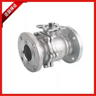 304 stainless steel high platform flange ball valve Q41F-16P stainless steel square platform valve floating ball ball valve