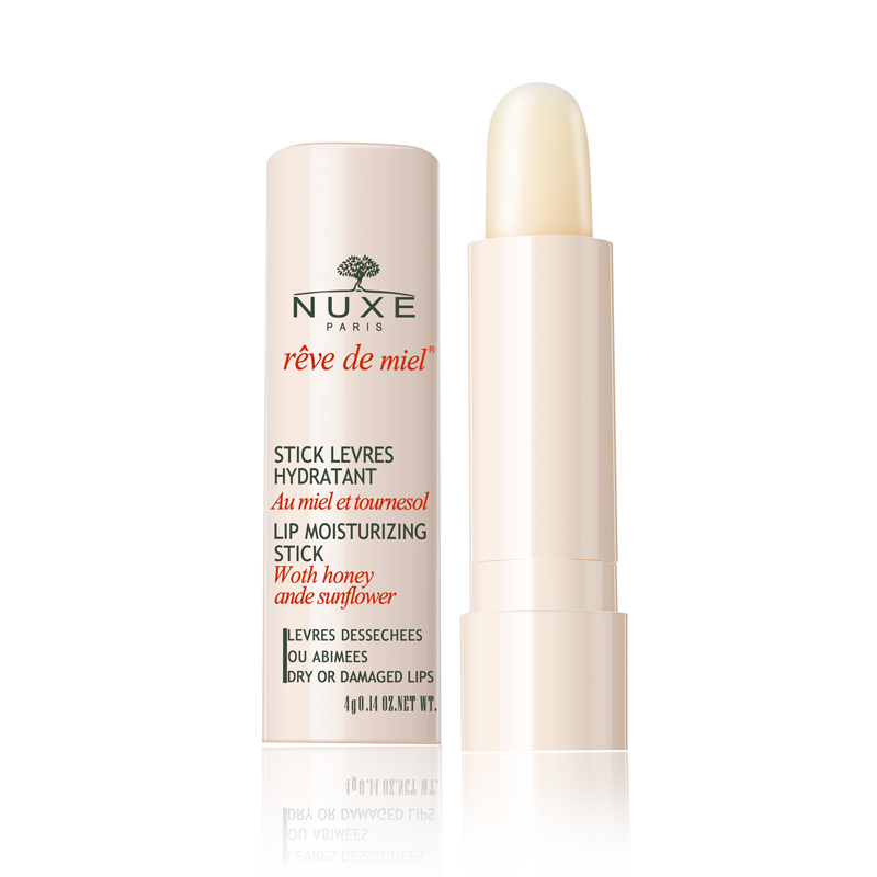 NUXE/欧树 蜂蜜水润滋养润唇膏4g 保湿唇部护理 防干裂
