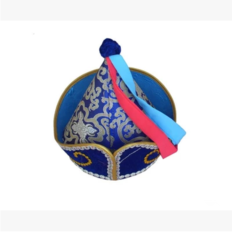 Male Mongolian hat Gege hat Antique hat Court hat Ancient hat Xinjiang Hat Tourist souvenir