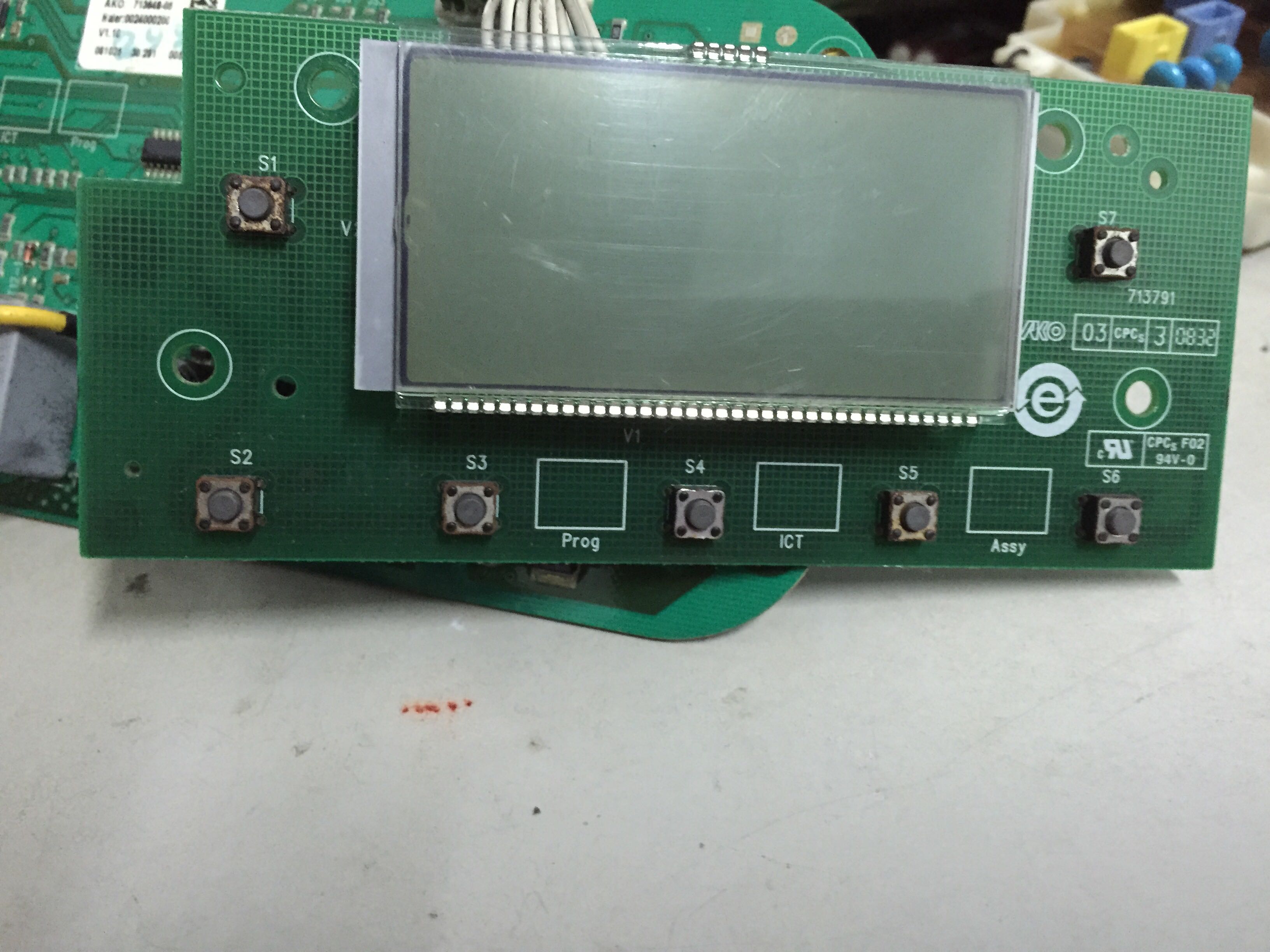 Haier roller washing machine XQG52-HDY800 computer board display board VC025025 AKO713649-00