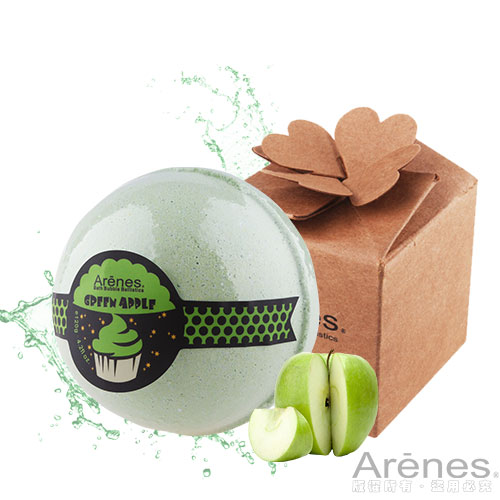 台湾官网直邮进口【Arenes】酸甜初恋青苹香氛沐浴球(120g)《效期