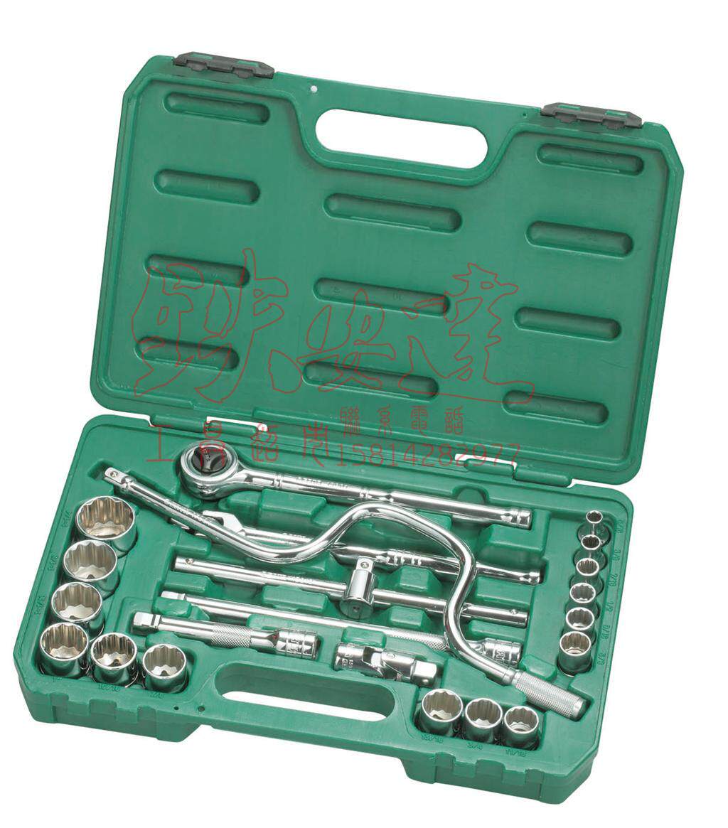 Sata 22 Piece Set 12 5MM Series Inch Set 1 2 Series Inch Sleeve Set 09088