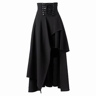 Summer belt, long skirt, 2019 years, European style, Korean style, Amazon, Gothic, Lolita style